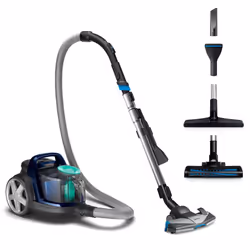 Philips 5000 series FC9556/09 Aspirateur sans sac, 750 W, Aspirateur réservoir cylindrique, Sans sac, 1,5 L, Cyclonique, 76 d ...