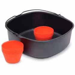 Philips Accessoire pour Airfryer, format XXL HD9952/00 Accessoire de cuisson antiadhésif et moules à muffin - Vue supplémentaire 10
