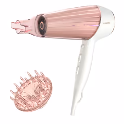 Philips DryCare Sèche-cheveux MoistureProtect, CC, Rose, Blanc, 2,5 m, 2300 W, 220-240 V, 50 - 60 Hz