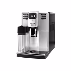 Gaggia Anima Prestige, Machine à expresso, 1,8 L, Café en grains, Broyeur intégré, 1850 W, Noir, Acier inoxydable