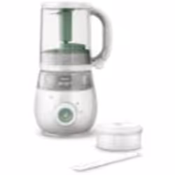 Philips AVENT SCF885/01 Robot cuiseur-mixeur 4-en-1 pour bébé, 0,24 L, 1 L, Vert, Blanc, Chine, 70 m, 0,7 m