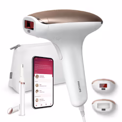Philips Lumea Advanced Lumea IPL 7000 Series BRI921/00 Épilateur à lumière pulsée, Rose, Blanc, Lumière pulsée, 15 min, 2,5 m ...