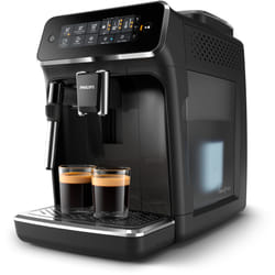 Philips Série 3200 Noir brillant EP3221/40 Machine expresso broyeur, 4 boissons, carafe LatteGo