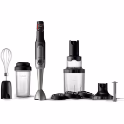 Philips Viva Collection HR2657/90 Mixeur plongeant ProMix -Fouet, spiraliseur, hachoir, Mélangeur par immersion, 1,2 m, 800 W ...
