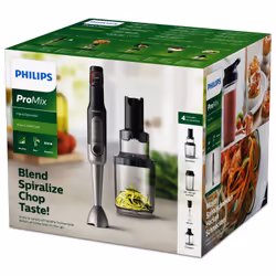 Philips Viva Collection HR2657/90 Mixeur plongeant ProMix -Fouet, spiraliseur, hachoir