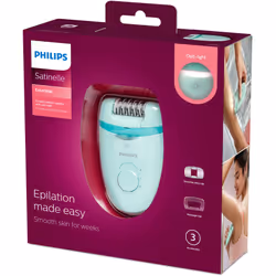 Philips Satinelle Essential BRE265/00 épilateur Vert