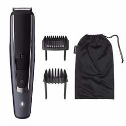 Philips BEARDTRIMMER Series 5000 BT5502/16, Lavable, Sans entretien, aucune lubrification nécessaire, AC/Batterie, Lame auto- ...