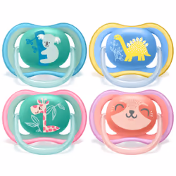 Philips AVENT SCF349/10 tétine pour bébé Tétine pour bébé classique Orthodontique Silicone Couleurs assorties