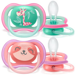 Philips AVENT Sucette ultra air, téterelle ultra-ferme 18 mois et +