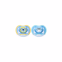 Apaisez votre jeune enfant avec une tétine légère et respirante. Avec ses larges orifices de ventilation, la tétine Philips A ...