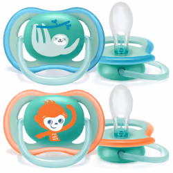 Philips AVENT Sucette ultra air, téterelle ultra-ferme 18 mois et +, Tétine pour bébé classique, Orthodontique, Silicone, Gar ...