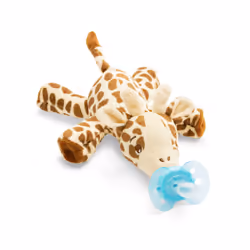 Philips AVENT SCF348/11 peluche ultra-douce, Tétine pour bébé classique, Rond, Silicone, Garçon/Fille, Lavable au lave-vaisse ...