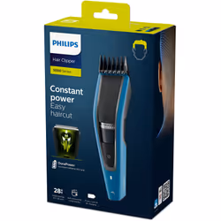 Philips 5000 series HC5612/15 tondeuse à cheveux Noir, Bleu 28 Hybrides nickel-métal (NiMH)