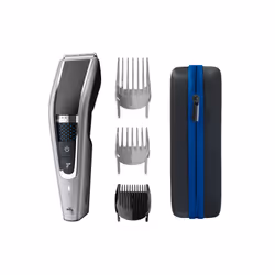 Philips 5000 series Hairclipper series 5000 HC5650/15 Tondeuse à cheveux lavable, Noir, Argent, 0,5 mm, 2,8 cm, 4,1 cm, Acier ...