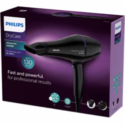 Philips DryCare Sèche-cheveux Pro, moteur AC puissant, 2 200 W de puissance