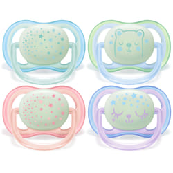 Philips AVENT SCF376/10 tétine pour bébé Sucette ultra souple Orthodontique Silicone Couleurs assorties