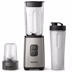 Philips Daily Collection HR2604/80, Mélangeur de table, 1 L, Pileur de glace, 0,85 m, 350 W, Métallique