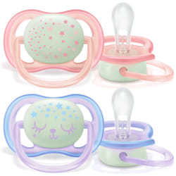 Philips AVENT Sucette ultra air avec pastille phosphorescente