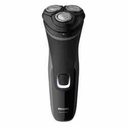 Philips 1000 series Shaver series 1000 S1231/41 Rasoir électrique à sec, Series 1000, Rasoir rotatif, Noir, Gris, Chargement, ...