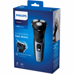 Philips 3000 series Shaver series 3000 S3133/51 Rasoir électrique 100 % étanche, Series 3000