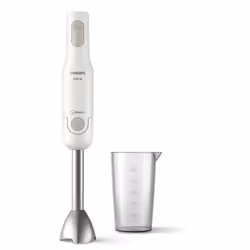 Philips Daily Collection HR2534/00 Mixeur plongeant ProMix, Mélangeur par immersion, 650 W, Blanc