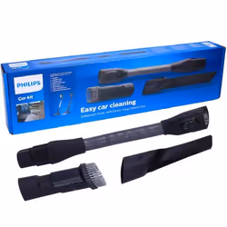 Philips Accessoire balai rechargeable, kit voiture, Aspirateur portatif, Kit de nettoyage pour voiture, Noir, Philips, FC6721 ...