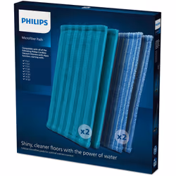 Philips Rechargeable Stick Accessory XV1700/01 Lingettes en microfibre