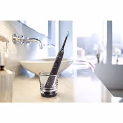 Philips Sonicare DiamondClean DiamondClean 9000 HX9911/09 Brosse à dents électrique avec application - Noire - Vue supplémentaire 4