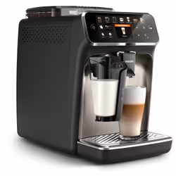 Philips Série 5400 Noir / Chrome EP5447/90 Machine expresso broyeur,12 boissons, carafe LatteGo
