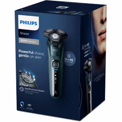 Philips SHAVER Series 5000 S5584/50 rasoir pour homme Rasoir rotatif Tondeuse Vert - Vue supplémentaire 4