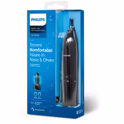 Philips Norelco NOSETRIMMER Series 1000 Nose trimmer series 1000 NT1650/16 Tondeuse nez-oreilles