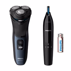 Philips 3000 series Shaver series 3000 S3134/57 Rasoir électrique 100 % étanche, Series 3000, Rasoir rotatif, PowerCut, 2 ann ...