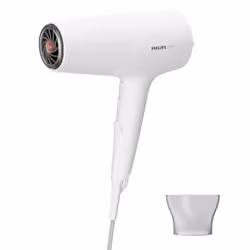 Philips 5000 series Sèche-cheveux, 2 100 W, technologie de protection thermique, CC, Blanc, Anneau de suspension, 1,8 m, 2100 ...