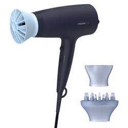 Philips 3000 series 3000 BHD360/20 Sèche-cheveux, CC, Marine, Anneau de suspension, 1,8 m, 2100 W, 220-240 V