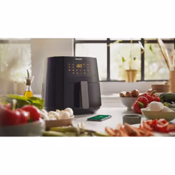 Philips Essential Série 3000 connecté HD9280/90 Airfryer XL, Friteuse à air chaud 6,2L 14-en-1, Jusqu'à 5 portions - Vue supplémentaire 4