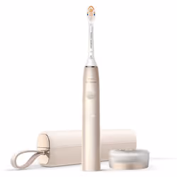 Philips DiamondClean Prestige 9900 DiamondClean Prestige HX9992/11 Brosse à dents électrique avec SenseIQ - Perle, Adulte, Br ...