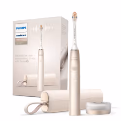 Philips DiamondClean Prestige 9900 DiamondClean Prestige HX9992/11 Brosse à dents électrique avec SenseIQ - Perle