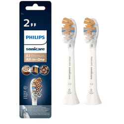 Philips A3 Premium All-in-One HX9092/10 2x Têtes de brosse-à-dents blanches