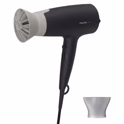Philips 3000 series Sèche-cheveux, 2 100 W, accessoire ThermoProtect, CC, Noir, Gris, Anneau de suspension, 1,8 m, 2100 W, 22 ...