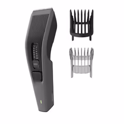 Philips HAIRCLIPPER Series 3000 HC3525/15 Tondeuse à cheveux, Noir, Gris, 0,5 mm, 2,3 cm, 4,1 cm, AC/Batterie, 45 min