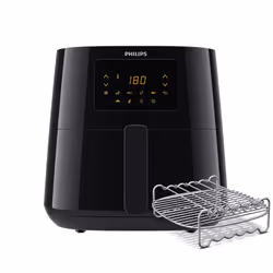 Philips 3000 series Airfryer XL, technologie Rapid Air, 1,2 kg, 6,2 l, noir, Friteuse d’air chaud, 6,2 L, 1,2 kg, Rapid Air, ...