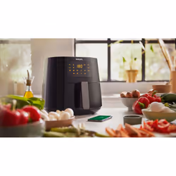 Philips Essential HD9280/60 friteuse Unique 6,2 L 2000 W Friteuse d’air chaud Gris
