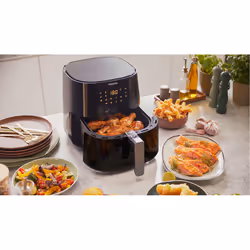 Philips Essential HD9280/60 Friteuse à air chaud 6,2L 2000W Gris - Vue supplémentaire 9