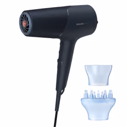 Philips 5000 series Sèche-cheveux, 2 300 W, technologie de protection thermique, CC, Marine, Anneau de suspension, 1,8 m, 230 ...