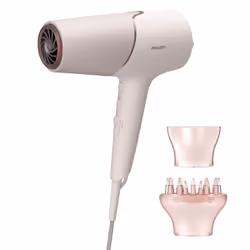 Philips 5000 series Sèche-cheveux, 2 300 W, technologie de protection thermique, CC, Rose, Blanc, Anneau de suspension, 1,8 m ...