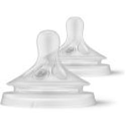 Philips AVENT Natural à Réponse Naturelle SCY962/02 Lot de 2 tétines débit 2 - Lent