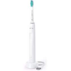 Philips 3100 series HX3671/13 Brosse à dents électrique - Blanche, Adulte, Brosse à dents à ultrasons, Blanc, Blanc, Batterie ...