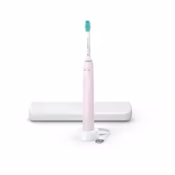 Philips 3100 series HX3673/11 Brosse à dents électrique + Housse de voyage - Rose, Adulte, Brosse à dents à ultrasons, Soin q ...