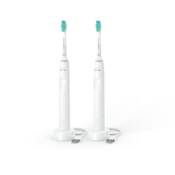 Philips 3000 series 3100 series HX3675/13 2x Brosses à dents électriques - Blanche