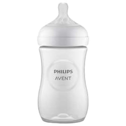 Avent Natural Response Biberon 260 ml 1 Mois et + - Couleur : Blanc